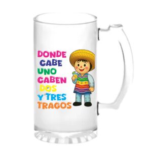 TARRO DE ½ LITRO ESTAMPADO DTF