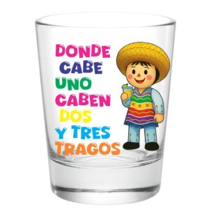 VASO LIQUEUR MINI 40 ML ESTAMPADO DTF